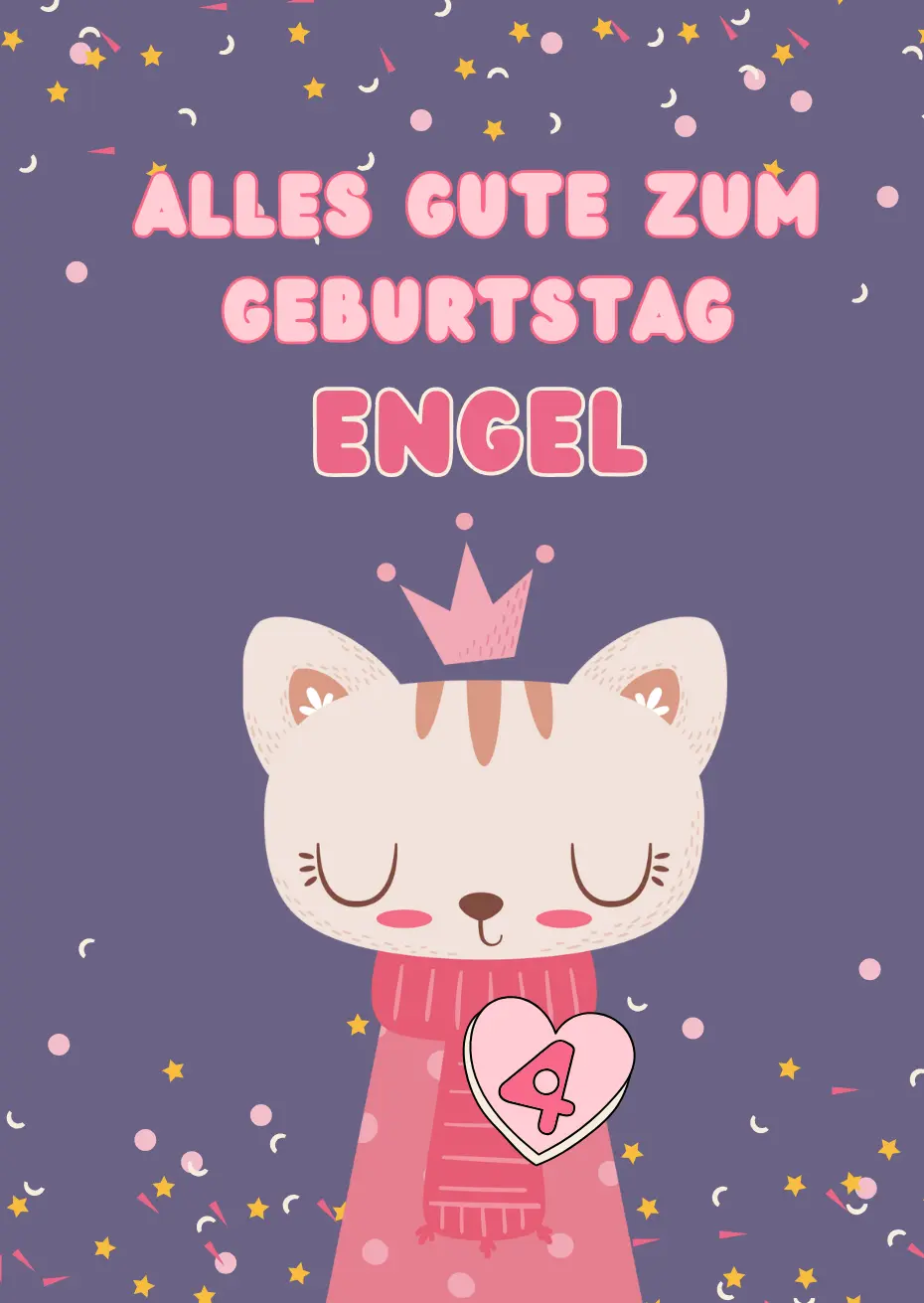 Gluckwunsche zum 4 Geburtstag
