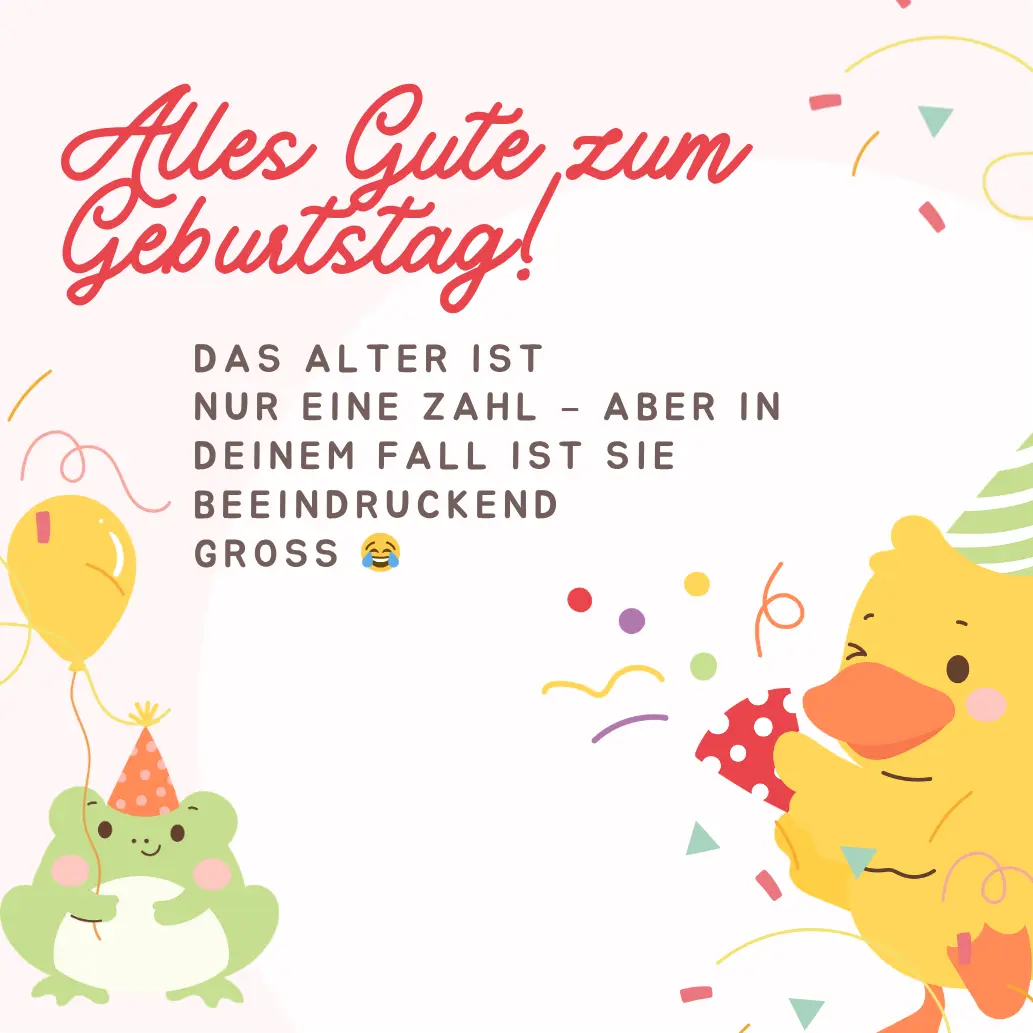Kurze lustige Sprüche zum 65. Geburtstag