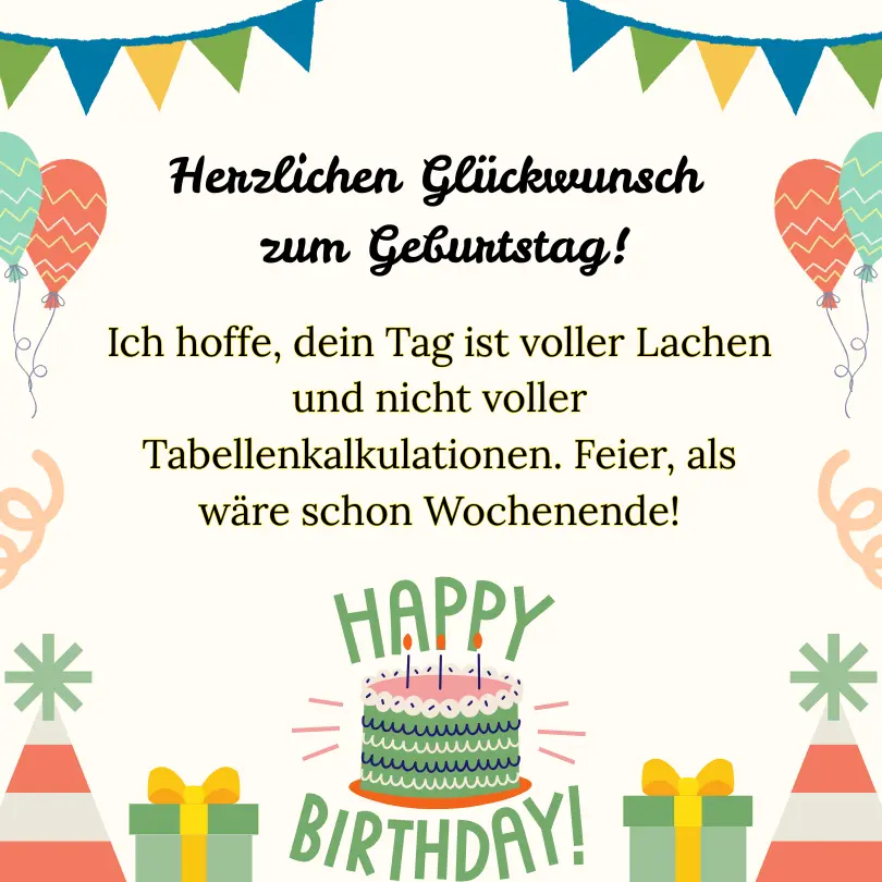 Alles Gute chefin
