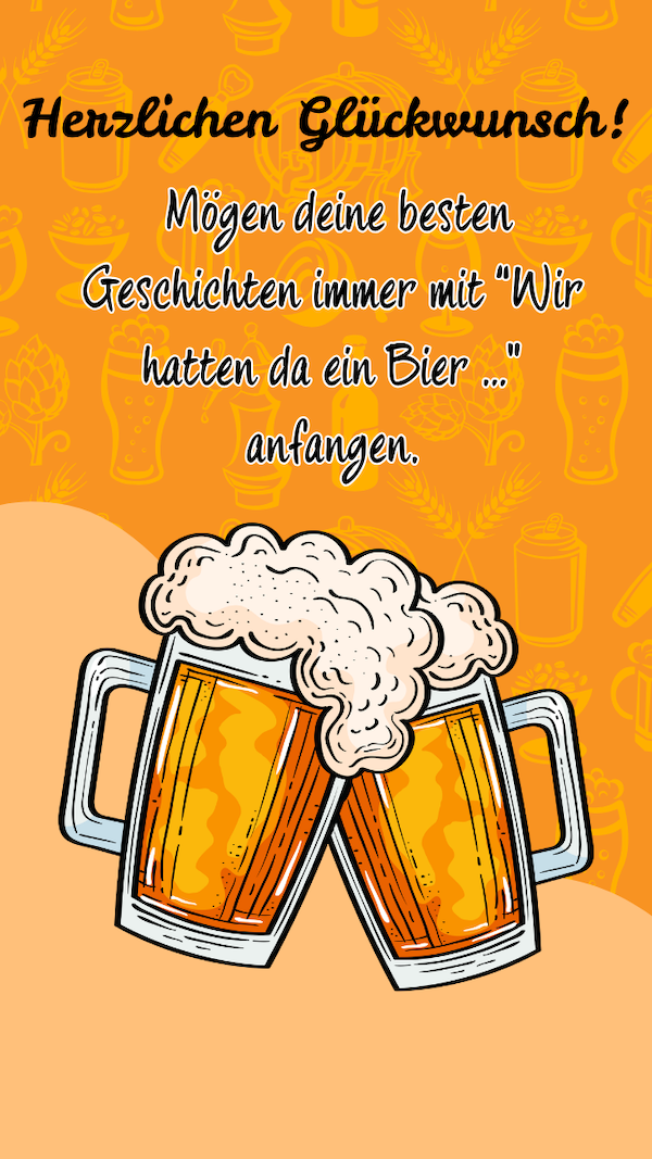 lustig mann bier geburtstagswünsche