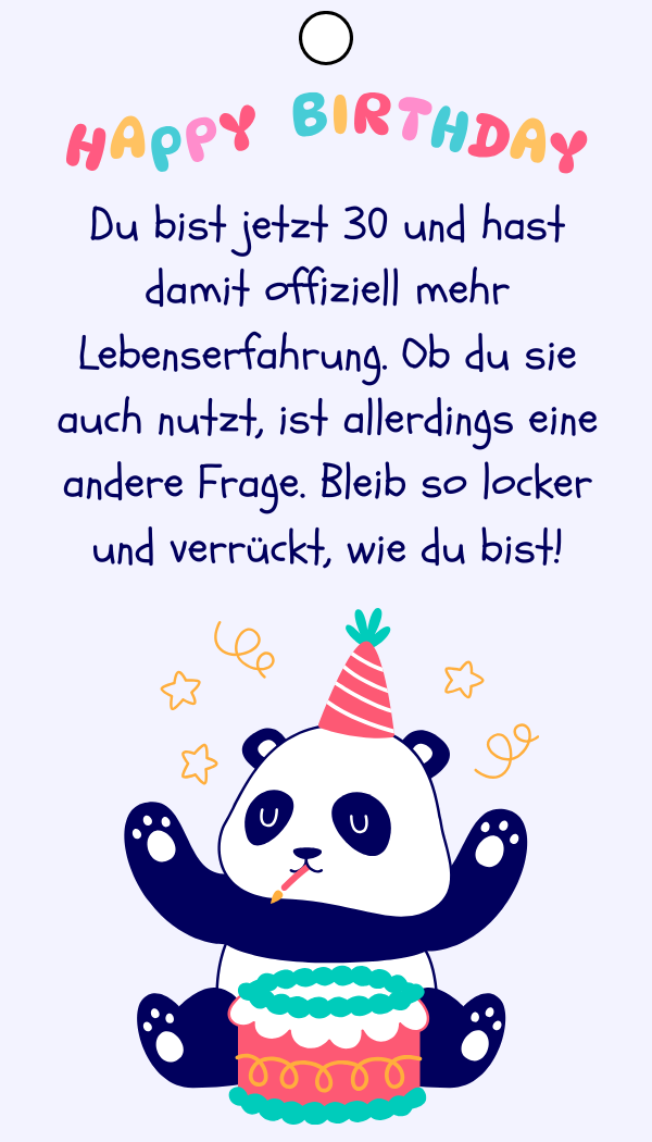 lustige glückwünsche zum 30. geburtstag bruder